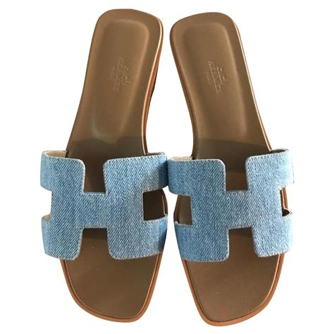 blue oran hermes|Hermes oran sandals size guide.